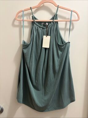 Green Envelope Sage Green Halter Camisole